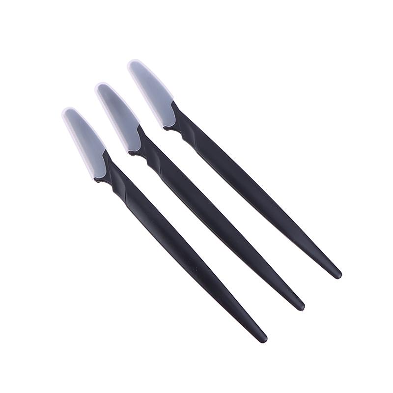 40Pcs Eyebrow Trimmer Makeup Beauty Tools Safe Eye Brow Razor Face Body Hair Removal Shaver Blades Woman Eyebrows Shaping Knife