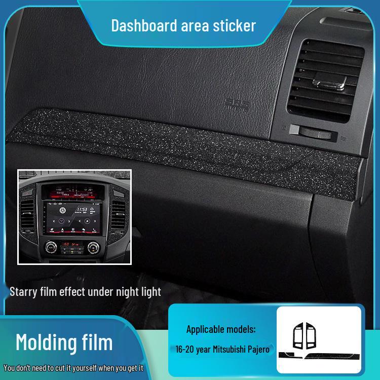 Matowa folia Starry Sky do modyfikacji wnętrza Mitsubishi Pajero 2016-2020