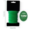 Multipurpose Flexible Soft Round Garden Tying Wire Cord For Plant Support Flower Binding Durable UV Resistant 3.5mmx10m