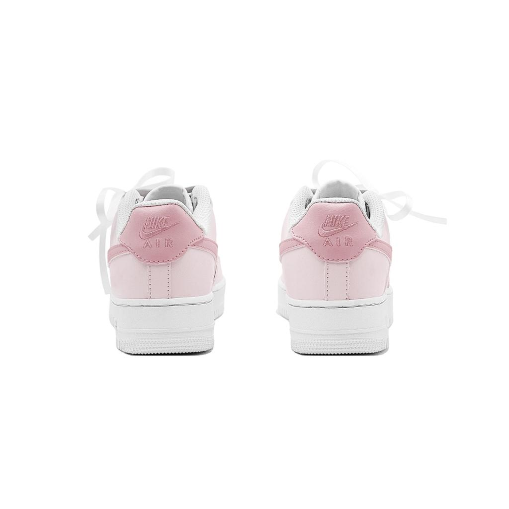 Nike Air Force 1 Cherry Blossoms Abrasion Resistant Low Top Skateboard Shoes Women's White Pink FV5951-111(Team1274-)