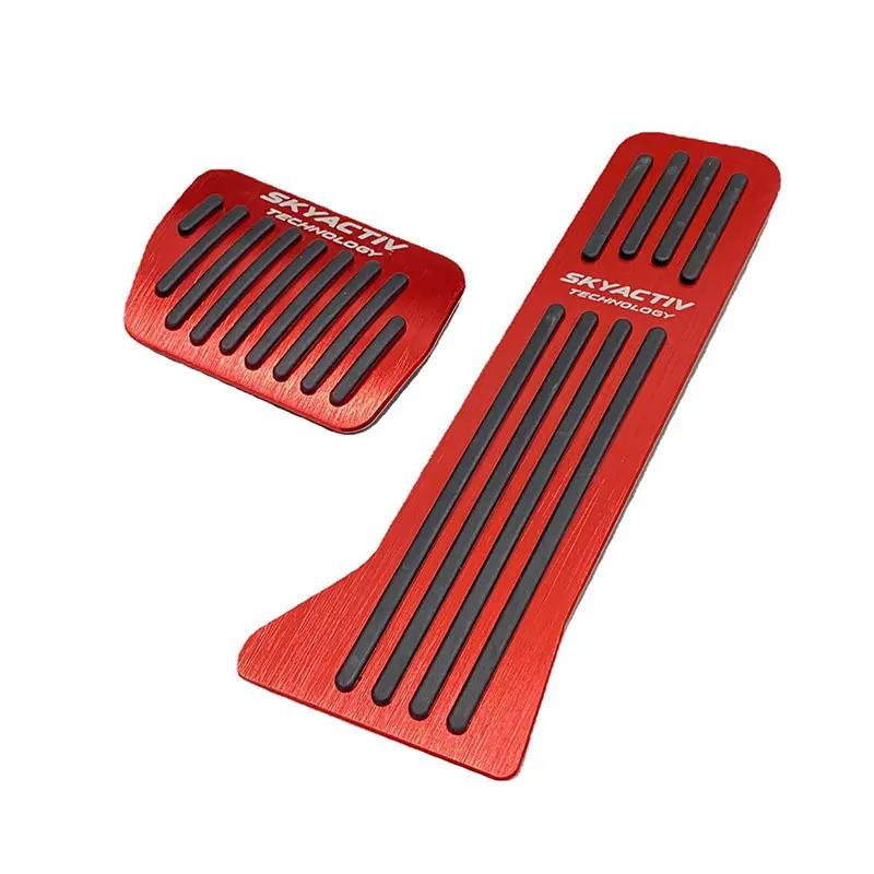 Car Foot Pedals For Mazda CX-5 CX5 KF 2017 2018 2019 2020 2025~2025 Car Foot Pads Covers Brake Pedal Accelerator Car Acessories