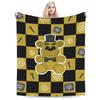 Fnaf Freddys Horror Game Bonnie Blanket Warm Cozy Fluffy  Throw Blankets for Sofa 50x60 Inch Multiple Sizes Quilt
