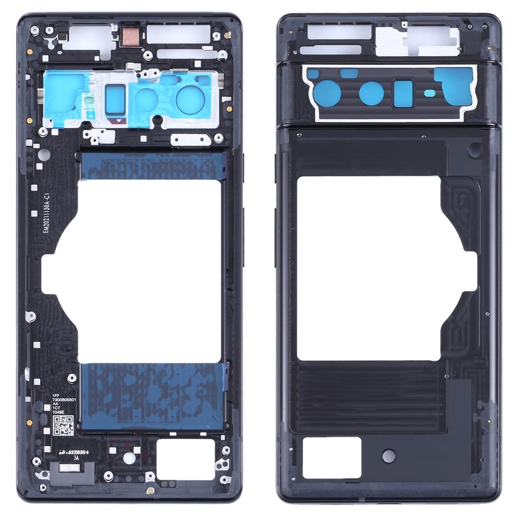 Middle Frame Bezel Plate for Google Pixel 6 Pro Mobile Phone Repair Replacement Accessories