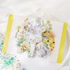 1pack/6pcs Green Plant & Leaf Theme Flat Stickers, DIY Handmade Album Scrapbooking Decorative Paper Supplies