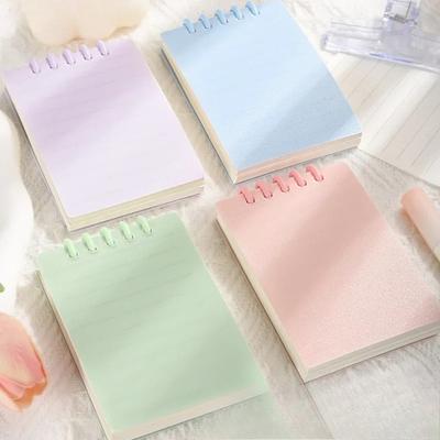 80 Sheets Square Lined A7 Pocket Notebook - High Quality Loose-leaf Mini Diary Book for Student School Supplies