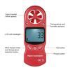 Anemometru digital portabil 8 în 1 Viteza vântului/Temperatura/Umiditatea/Vântul
