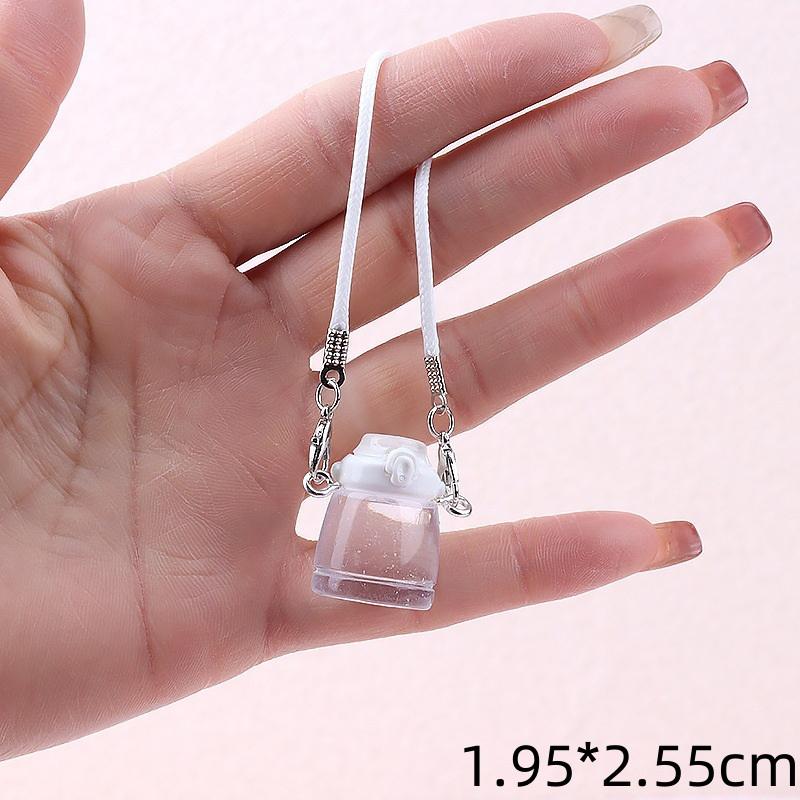 Dollhouse Mini Kettle Water Cup Set Cute Kawaii Miniature Drinkware Doll House Kitchen Decor Accessories
