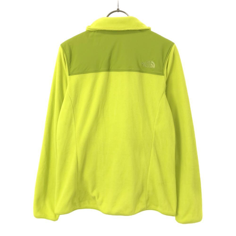 The North Face NLW21404 Mountain Versa Micro Fleece Jacket M Green System Women Used