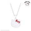 Sawnio Hello Kitty Jewelry Signature Silver Enamel Necklace Hlsn332W
