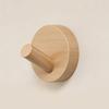 Wood Wall Hook With Strong Adhesive For Sturdy Hanging In Bathroom And Kitchen Supplies