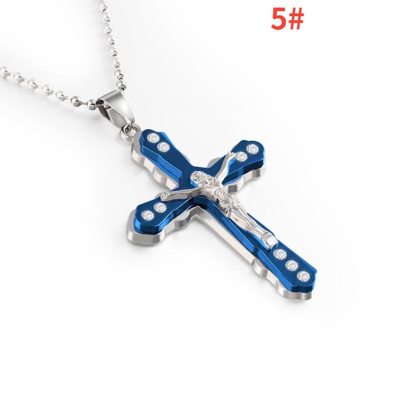 3-Tone Pendant Necklace Gift 