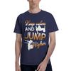 Keep Calm And Jump Higher Mens T Shirt Parkour Unique Tees Short Sleeve Crew Neck 100 Cotton Summer Tops TShirt