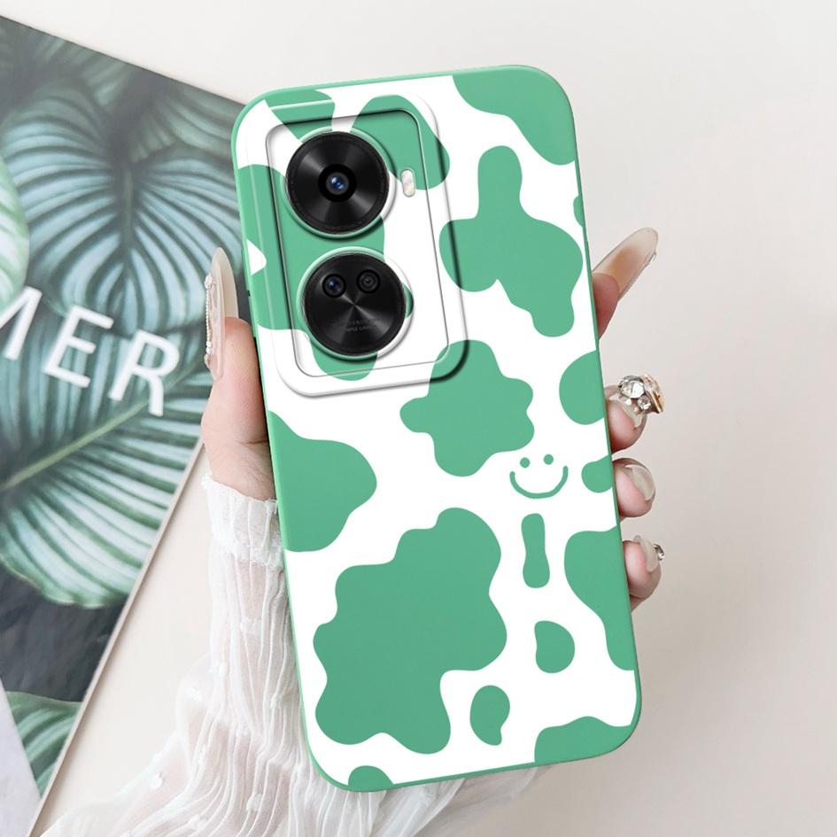 Nova 12 SE Hülle Für Huawei Nova 12 SE Cover 2024 Mode Bemalt Flüssigsilikon Anti-Fall Schutz Stoßfänger Für Nova 12SE Funda