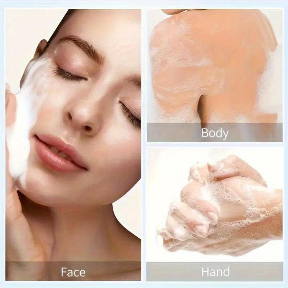 Savon Hydratant Sakura, Savon de Bain au Parfum Rafraîchissant, Ingrédients Naturels, Nettoyant et Hydratant
