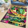 Tappeto Tappetino Pikachu Charizard Squirtle Stampa Tappeto per Soggiorno Camera da Letto Decorazione Divano Tappeto per Aree della Casa Tappetino Antiscivolo Tappeti da Gioco