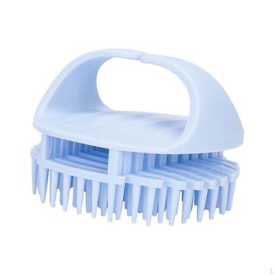 Hair Scalp Shampoo Brush with Soft Silicone Bristles Douche Head Scrubber