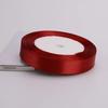 (25Yards/roll) 6/10/15/20/25/40/50mm Wine red Color Satin Silk Ribbon Handmade DIY Material Gift Wrapping Clothing Accessories