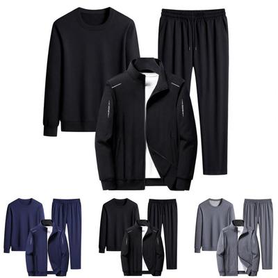 Herren Trainingsanzug Jacke Herren Set Mode Herbst Frühling Anzug Sweatshirt Jogginghose Herren Set Große Größe Sportanzüge 8XL