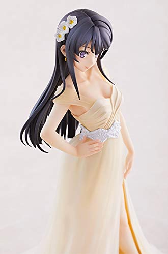 ANIPLEX Rascal Nie Marzy o Śniącej Dziewczynie Mai Sakurajimie w Wersji Ślubnej. Figurka w skali 1/7