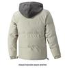 Men's Plus Size Hooded Cotton Fleece Jacket - Warm, Cold-Resistant, Padded for Autumn/Winter 2025.