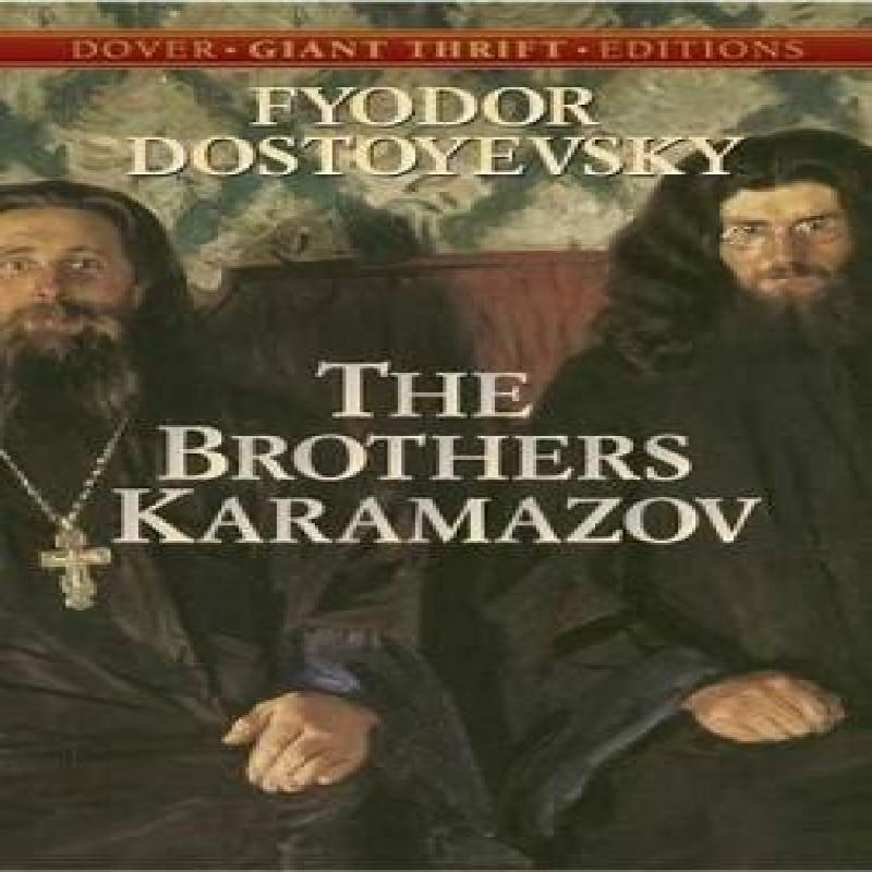 The Brothers Karamazov by Fyodor Dostoyevsky Paperback Book 9780486437910