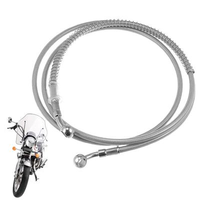 Conducte de frână hidraulice pentru motociclete 110 cm Furtun de ambreiaj Furtun din inox Furtun de frână de schimb Conductă de ambreiaj Accesorii pentru motociclete