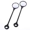 1/2Pcs  Rearview Handlebar Mirrors Rotatable For Mountain Road Bike Motorcycle Bendable Hose Adjustable Rearview Mirror