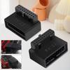 1/2/3/5PCS USB 3.0 19P 20P 90 Degree Computer Motherboard Header Adapter Plug-in Converter PC Desktop Mainboard Connector Plugs