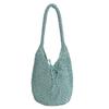New summer large-capacity knitted bag casual shoulder women's bag seaside vacation beach bag versatile tote bag