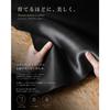 [Codel] atelierCODEL Wallet Men's Bi-fold Genuine Leather Italian Leather Round Zipper Coin Purse Made in Japan (Black)