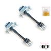 BDP1584-1 2 Pieces Rear Door Hinge Stop Check Strap Limiter for Peugeot 407 6D 6E 2004-2011 4/5-Door 9181K5