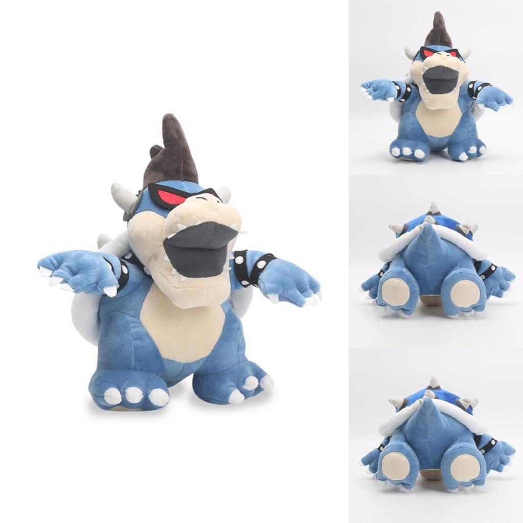 Adorable Super Mario Bros. Dark Bowser Koopa Bones Plush Toy Stuffed Animal Doll 11