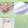 Loose-leaf  Coil 2025 Agenda Planner Notebook Planner Organizer Flowers Diary Notebook  Students