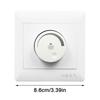 250V Adjustable Brightness Controller 86 Type Professional Light Dimmer On-Off For Filament Lamp Switch Lamp Accessories