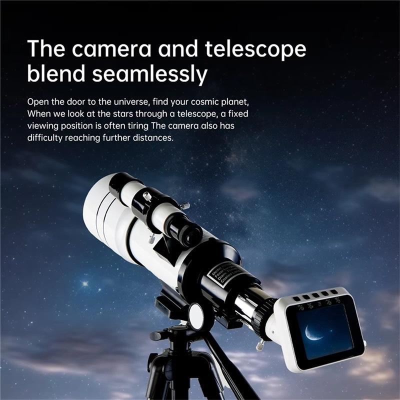 AA8730070 WIFI Electronic Eyepiece for Astronomical Telescope Monocular 70MM Large-Aperture for Stargazing Bird Watching
