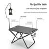 Multifunctional Outdoor Folding Table for Fishing, Camping, Picnic, Lightweight BBQ, Portable, Quick-Opening Tactical Design
