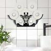 Tissue Holder Large Capacity Wall Mounted Decorative Wrought for Bathroom Kitchen