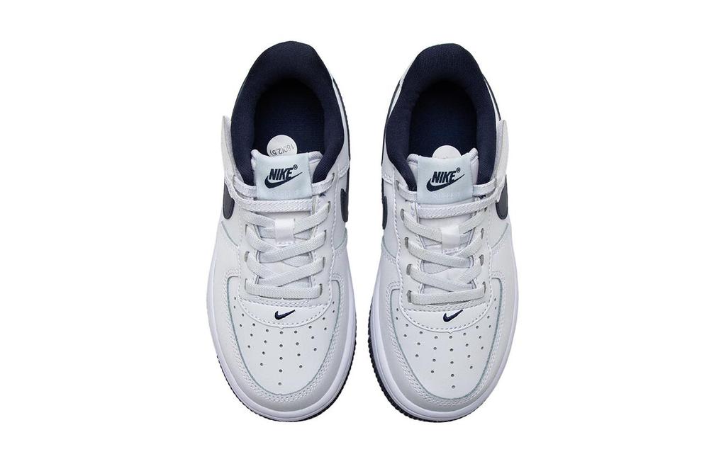 Kids' Sneakers Nike Force 1 Low EasyOn White Football Grey Midnight Navy (PS)