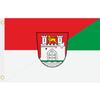 1pc Multi-Size Optional Hanover-Wolfsburg Flag, Flag for Flag Raising, Polyester Material, Printed Household Banner for Decoration
