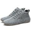 Scarpe Sportive da Uomo Nuove in Pelle per Esterno Scarpe Casual Stivali in Pelle da Lavoro