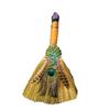 1pc Natural Amethyst Tree of Life Peacock Feather Altar Broom Ornament