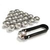 & Removal Clip Nut Bolt Cover ABS Plastic For Any Car