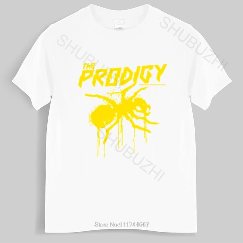 Unisexs summer cotton tshirt loose tops The Prodigy Unisexs T Shirt Black cotton tshirt male cotton teeshirt bigger size S