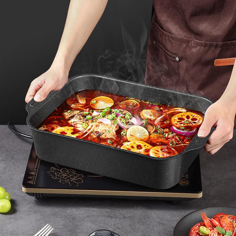 Baijie Carbon Steel Non-stick Roasting Pan