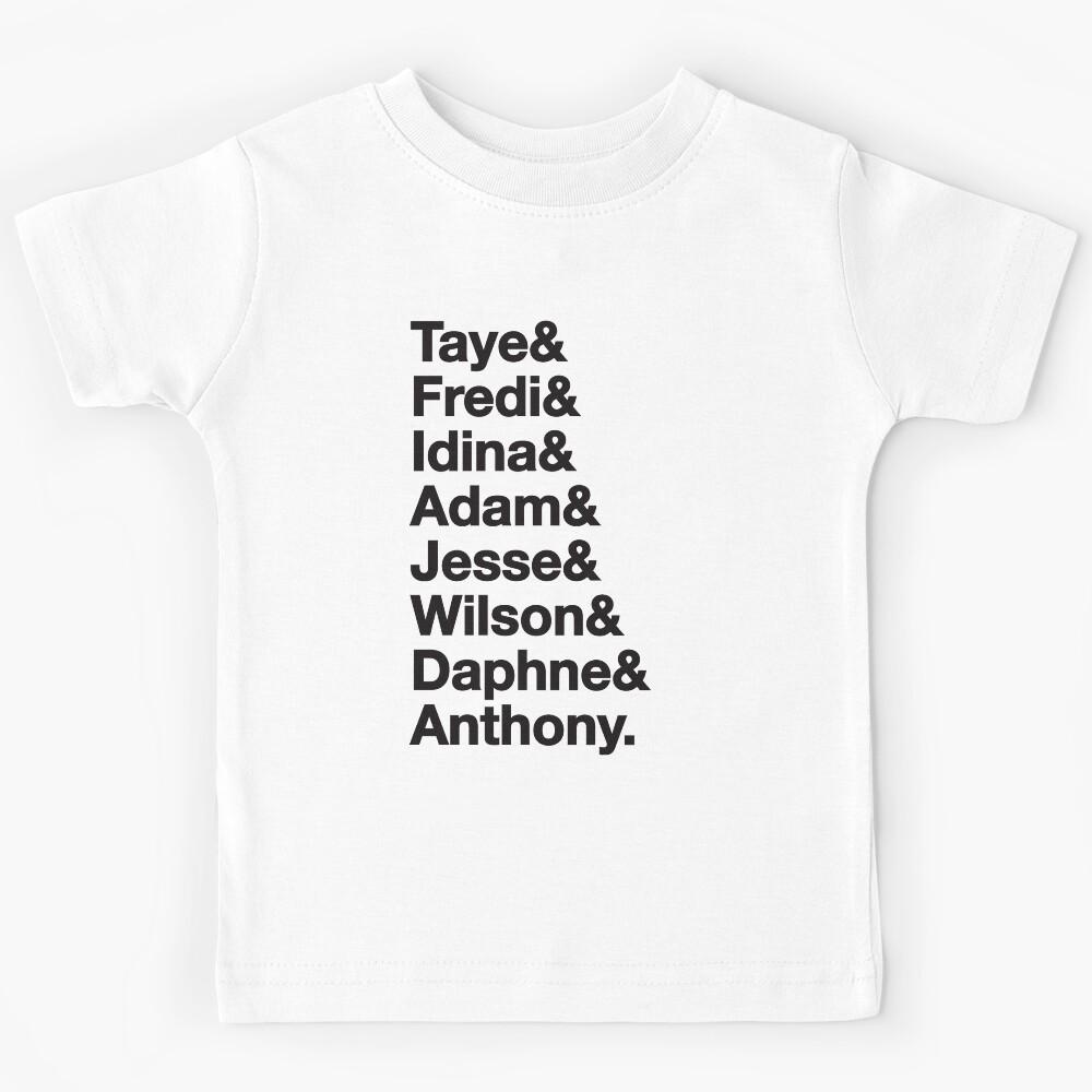Original Rent Cast (black text) Kids T-Shirt 150