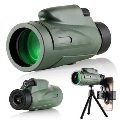 12x50 Monocular de alta definição Concerto Transfronteiriço Fornecimento direto de fábrica Telescópio portátil ao ar livre