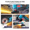 12V Wireless Grinder Handheld Cutter for Cutting Polishing Ceramic Tile Wood Stone Steel With Brush Electric Angle Grinder