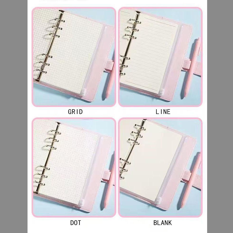 Kpop Hunters Notizbuch Studentenjournal Hardcover Loseblatt Cartoon Anime