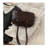 IELGY Niche Underarm Small Square Bag Retro Shoulder Simple Handbag