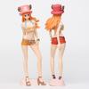 23cm Anime One Piece Kawaii Girl Figure Nami GK Statue Action Figurines Collectible Handmade Model Kids Adorable Toys Gift